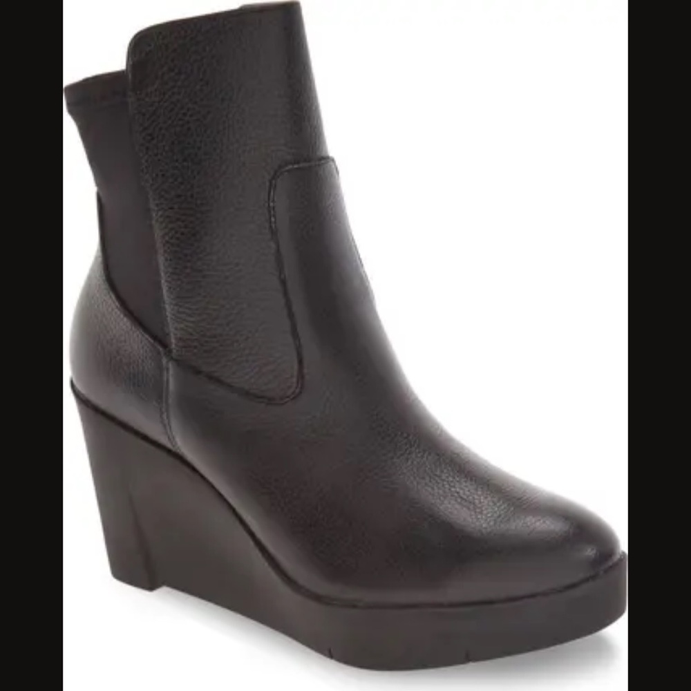 Sudini Debora platform wedge boots
